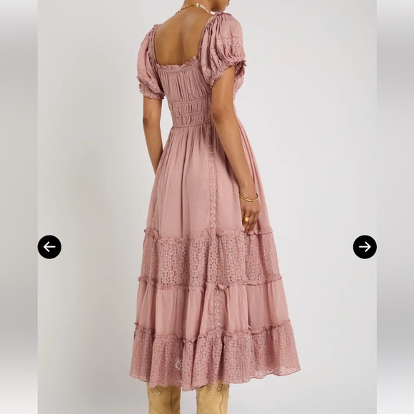 Free People Pink Maxi Dress - Picture 6 of 8